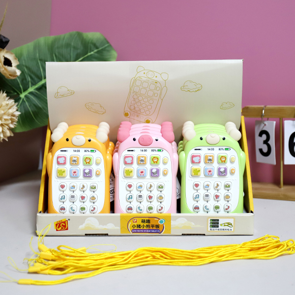 68703 Piggy Bear Fun Tablet (Electricity with Rope) - 이미지 4