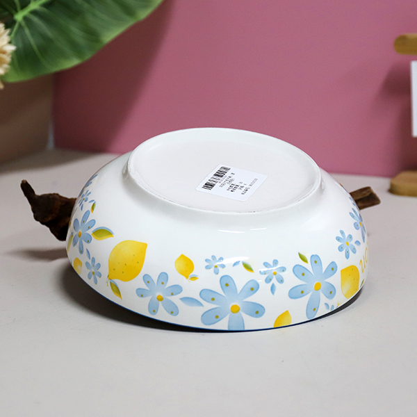 Printing 9 inch electronic bowl (summer colorful)