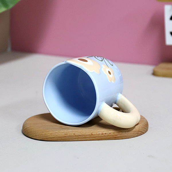 XY0083 Hua Si Yi ceramic cup - Gambar 3