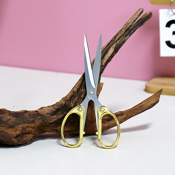 F-135 office gold scissors card - Ảnh 3