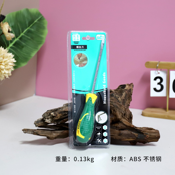 K-835 slotted chrome-vanadium alloy screwdriver