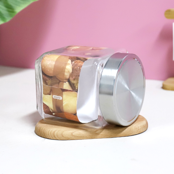 037 square glass storage tank 1200ML - Image 4