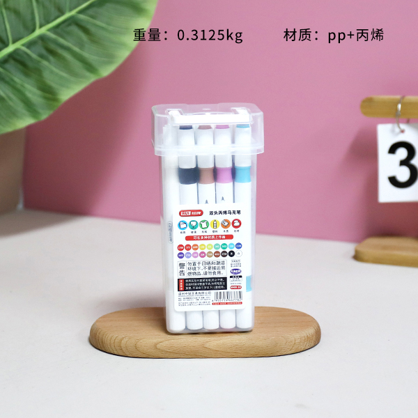 6909-18 double-headed acrylic markers - Image 2