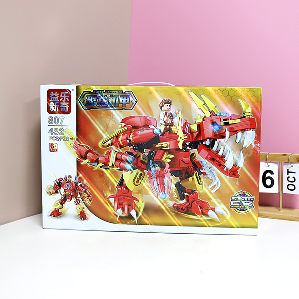 807 Dinosaur Mech Building Blocks - Image 3