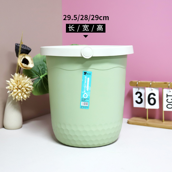 8808 simple corrugated trash can (large) - Image 2