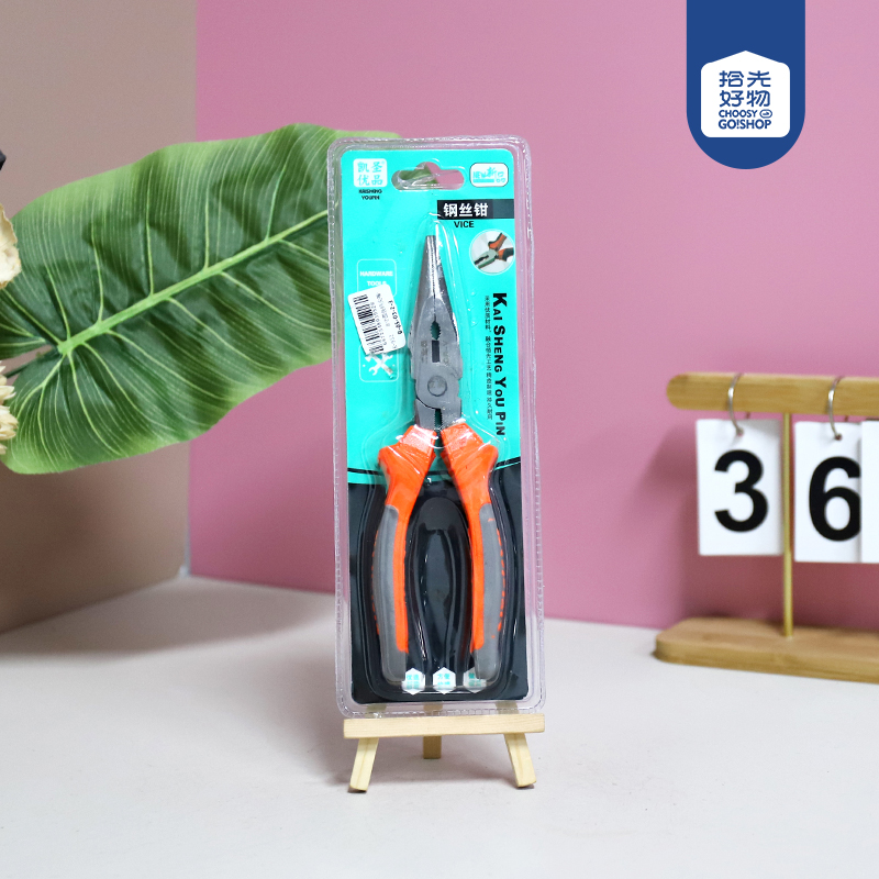 K-952-8 inch round fish handle pointed mouth vise