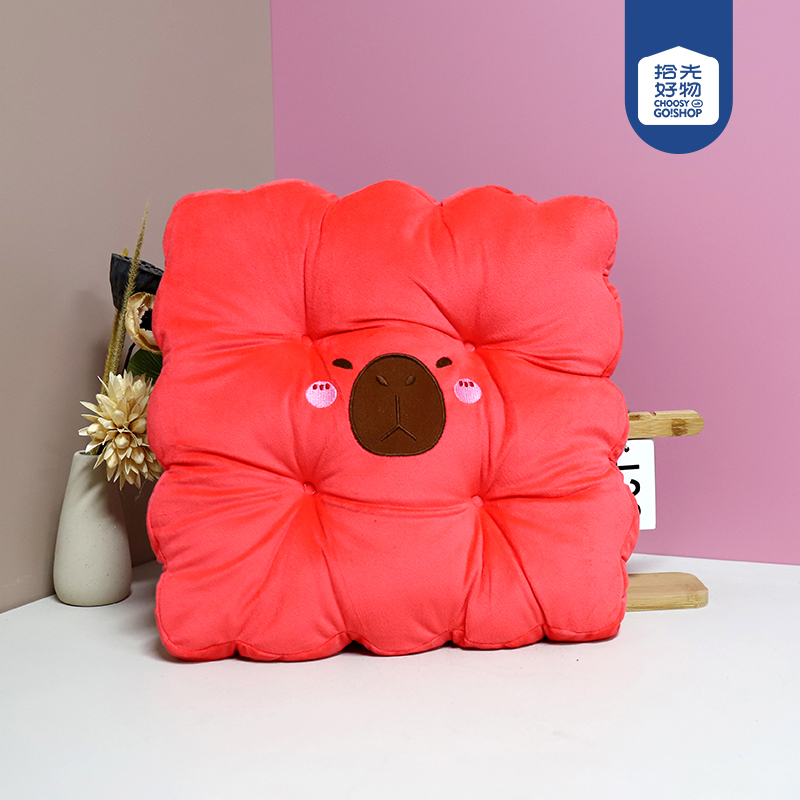 Biscuit Square Cushion