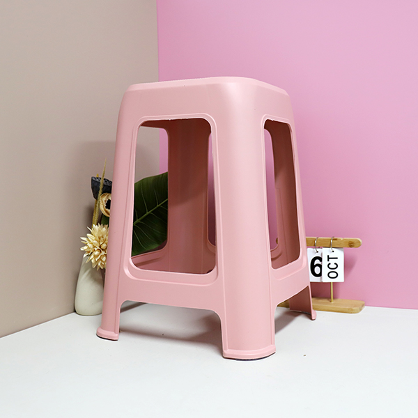 0687 imitation leather high stool (color random) - Image 3