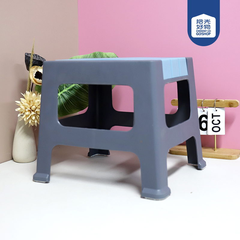 6001 small size wood grain stool