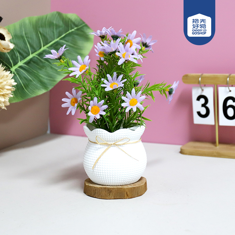 HS-10 simulation flower bonsai (mixed color)