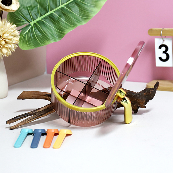 GH-2900 Light Luxury Four-compartment Seasoning Box