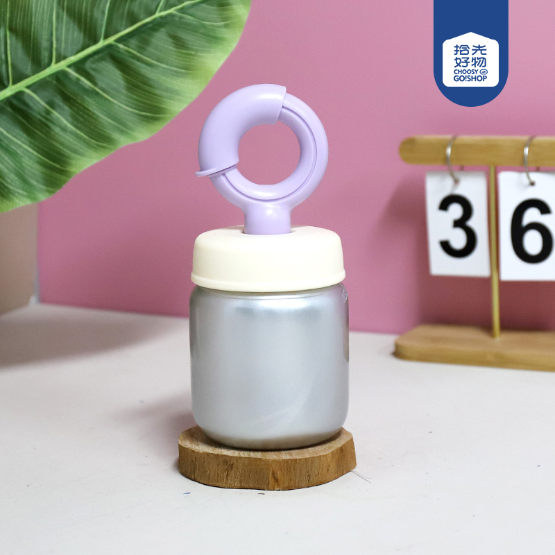 4056 spray color doll cup with glass