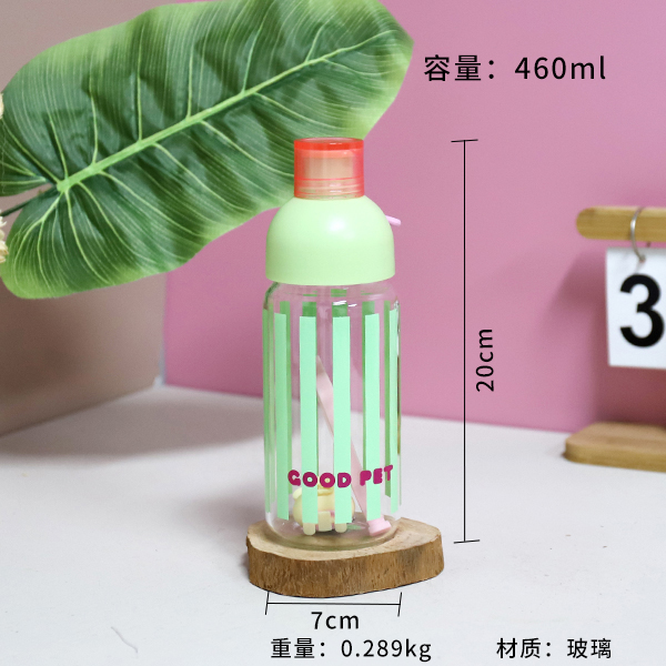 * 4071 striped tote glass - Image 2