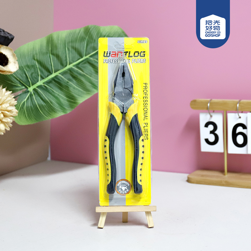 308221 tiger leather European 8 inch steel wire vise