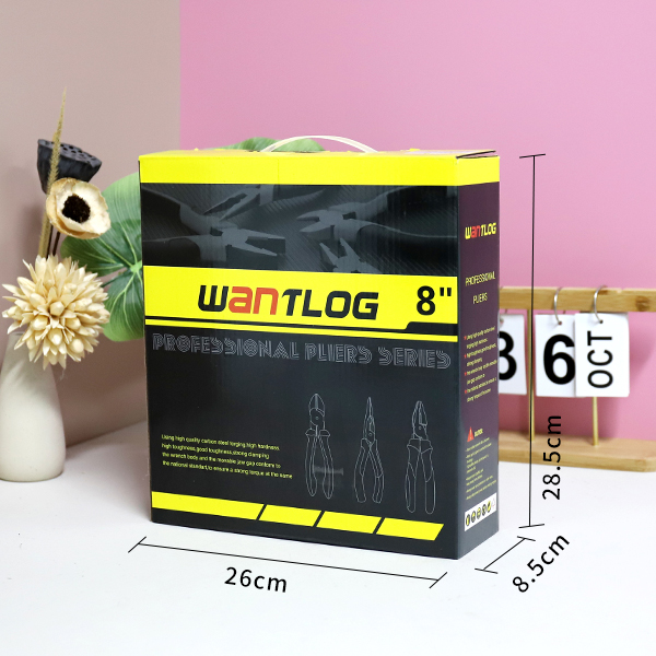 308222 tiger skin 8 inch pointed mouth vice - Ảnh 4