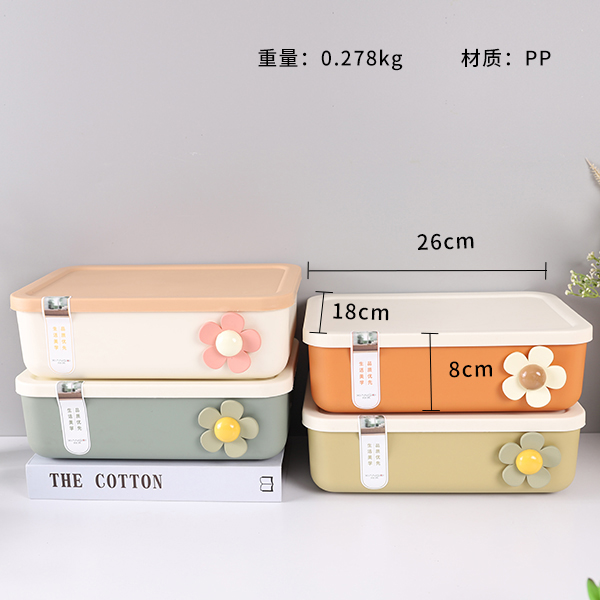 1195 sunflower storage box - Image 2