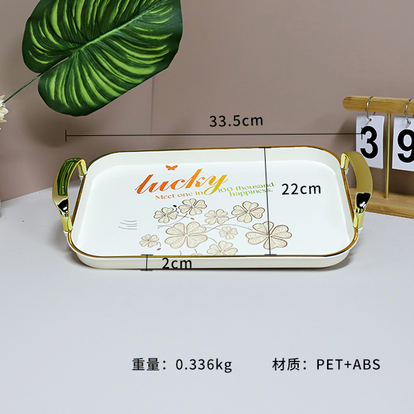 6527-2C Square small size Tray Decal - Image 2