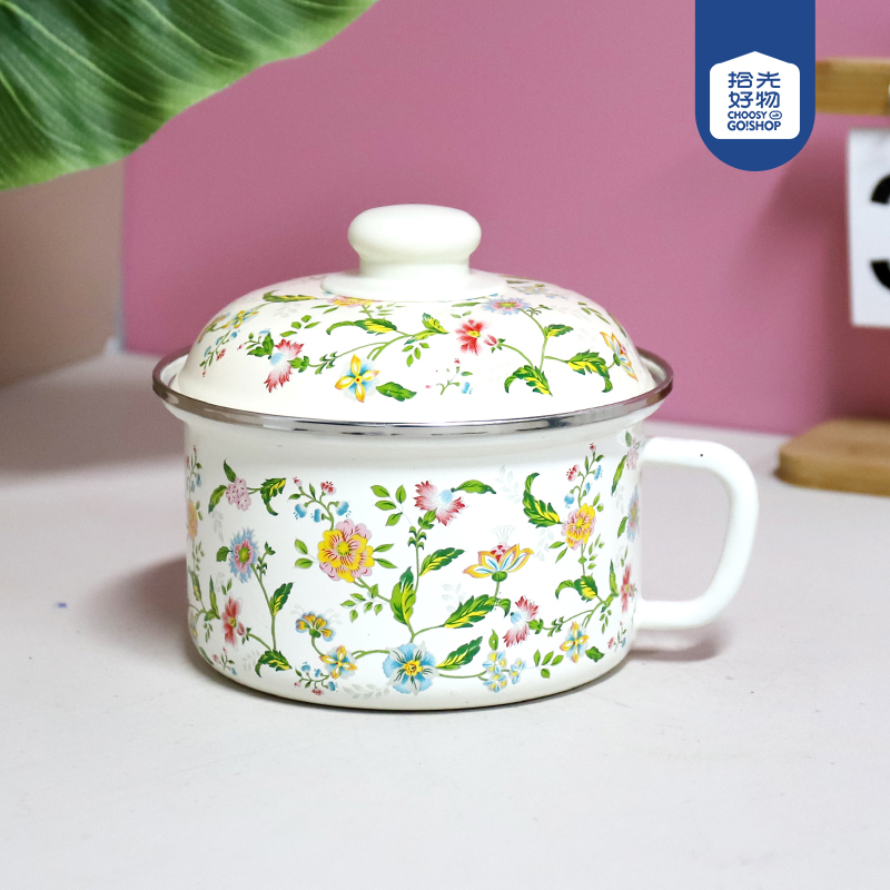 1607-16cm Aromatic Fast Food Enamel Cup - Image 2