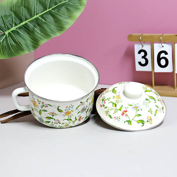 1607-16cm Aromatic Fast Food Enamel Cup