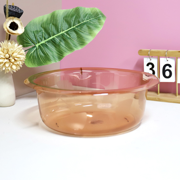526 apricot Jin can washbasin 34CM