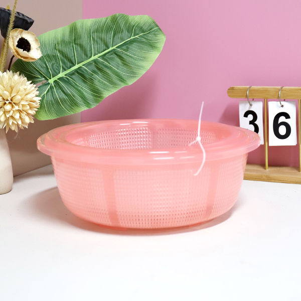 6165 transparent rice sieve three-piece set