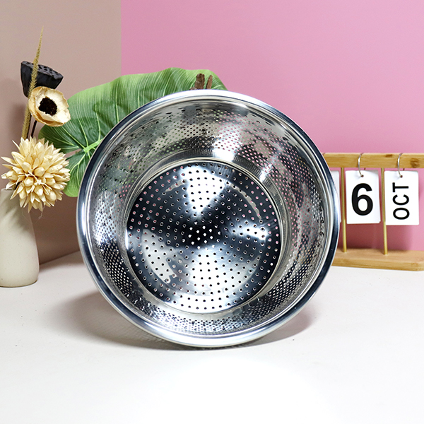 2427 drain tight hole basket 28cm