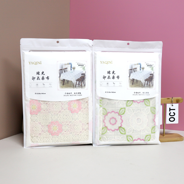 205704 pearlescent printing tablecloth 90*140cm