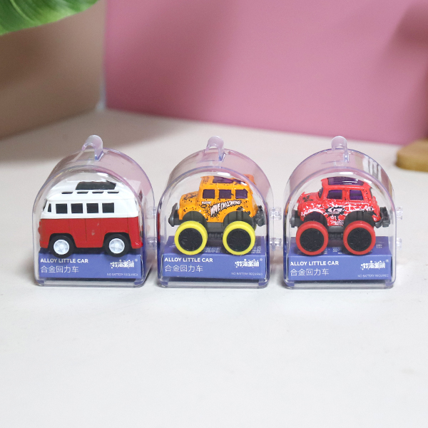 * 6017 Space Rocket-Pullback Alloy Car (48 Rocket Feeder Shelf)