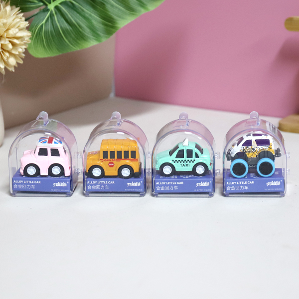 * 6017 Space Rocket-Pullback Alloy Car (48 Rocket Feeder Shelf) - Image 4