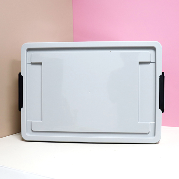 3096D solid color pulley storage box 60L - Image 3