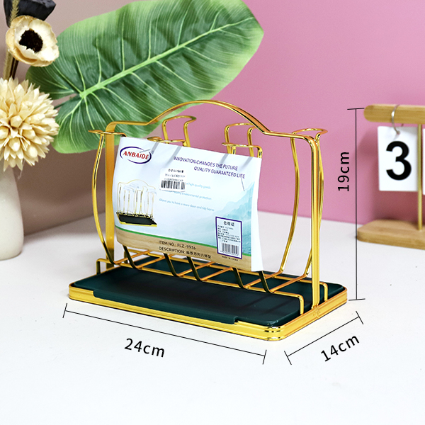 9936 flat iron square six cup storage rack - Image 2
