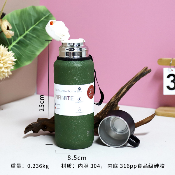 QXSD5387 all-steel stewed teapot thermos cup (800ml) - Image 2