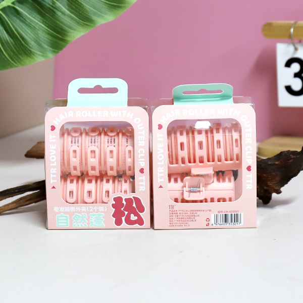 CM-XD3017 Three-second Cardiac Hair Curling Cartridge with Outer Clip (Pack of 2)