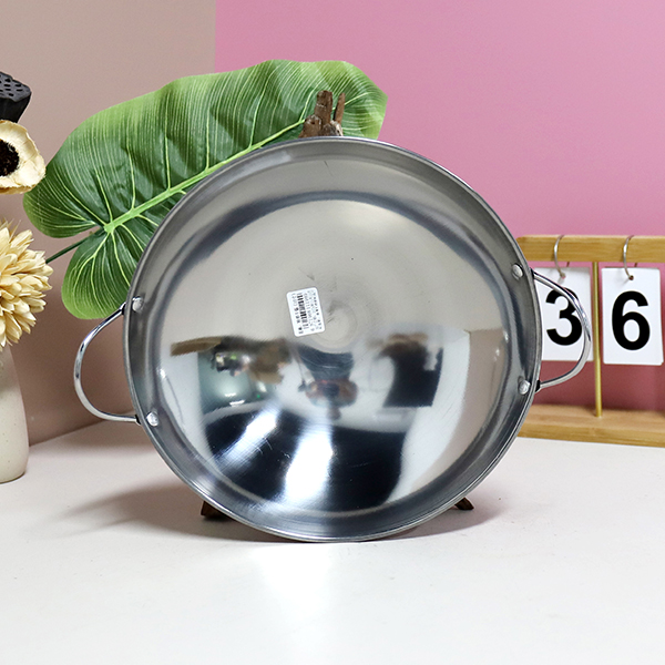 Curling extra thick alcohol stove dry pot (10 inches)