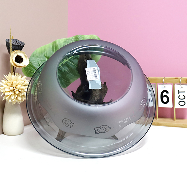 8811 Medium Frosted Fish Basin - Image 4