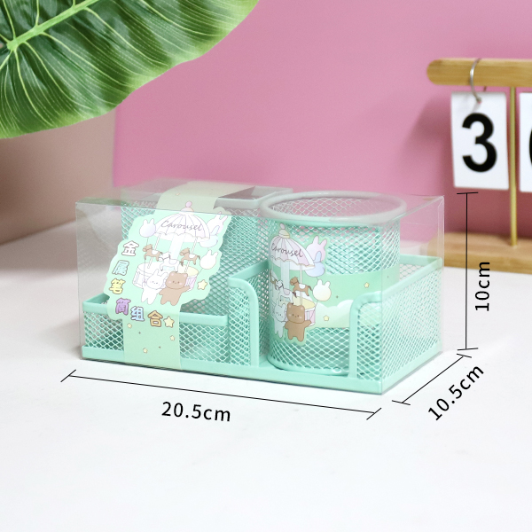 0030 wrought iron combination pen round (mixed) - Image 3