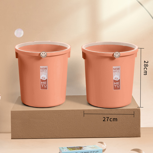 Mi Tu -322 Smiling Face Press Sanitary Trash - Image 3