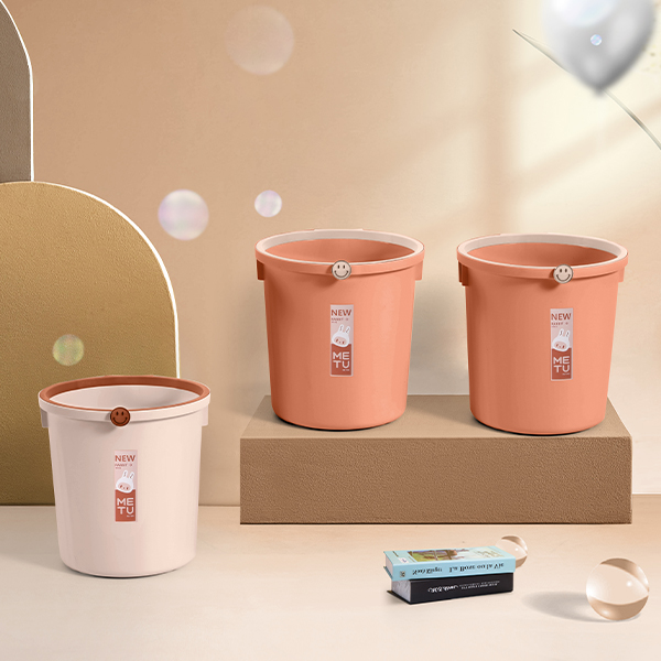 Mi Tu -322 Smiling Face Press Sanitary Trash