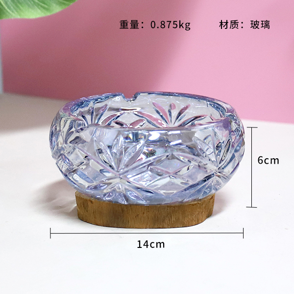 YG14-1 ashtray (mixed color random) - Image 2