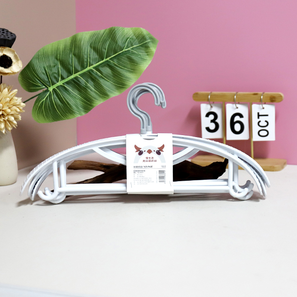 YZ-6621 wide shoulder non-slip hanger (5 Pack)