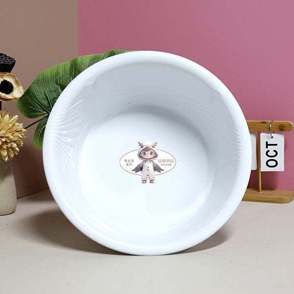 YZ-6610 explosions round basin (soot white)