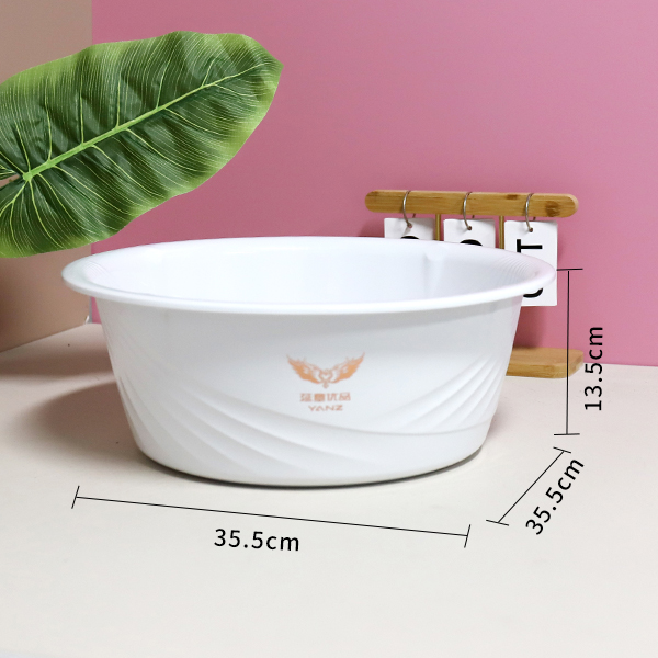 YZ-6611 explosions round basin (soot white) - Image 3