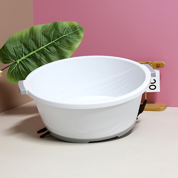 YZ-6614 multi-function binaural basin (soot white)