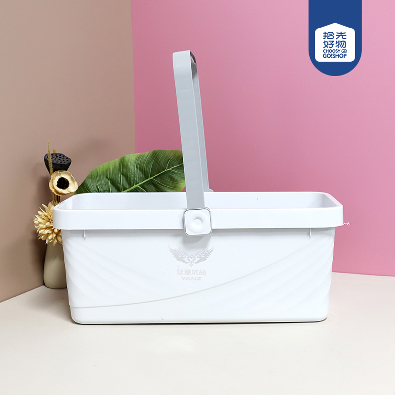 YZ-6618 thickened multi-purpose storage box (soot white) - Image 2