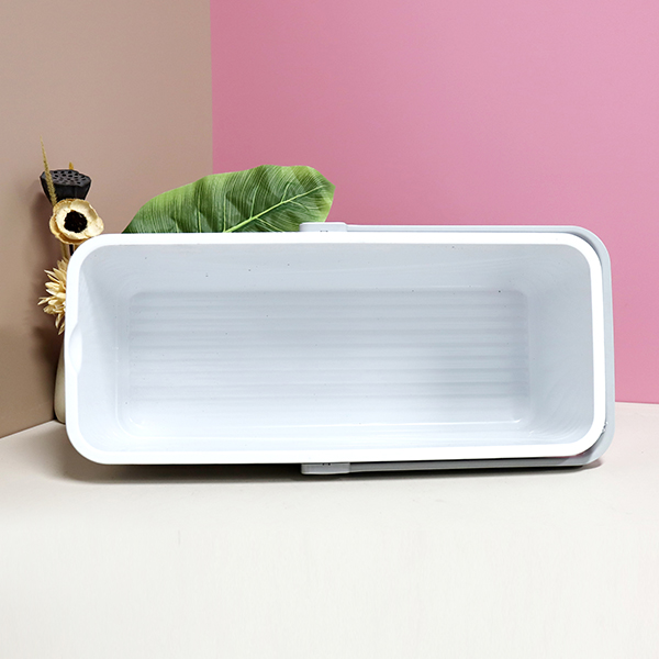 YZ-6618 thickened multi-purpose storage box (soot white)