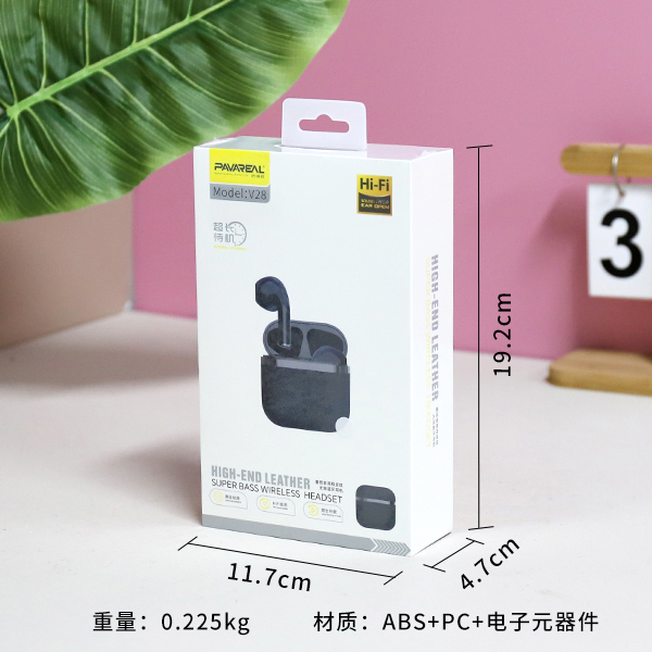 V28 Subwoofer TWS Bluetooth Headphones - Image 3