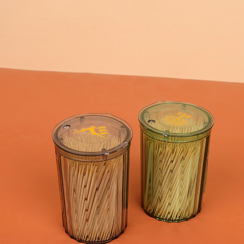 Zi Meng Qi 820-Crystal Long Bottle Toothpick