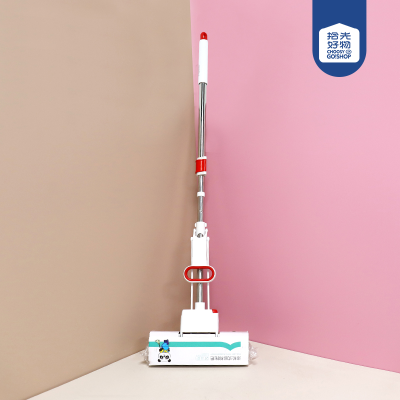 1162 roller rubber cotton mop 27CM (telescopic two rod) - Image 2