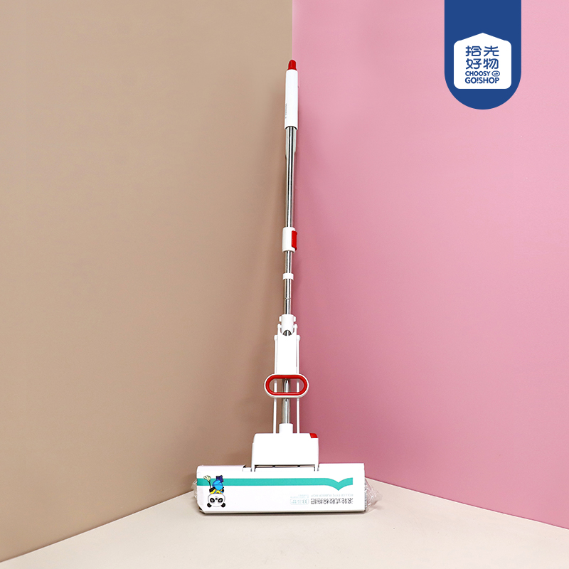 1163 roller rubber cotton mop 33CM (telescopic two rod) - Image 2