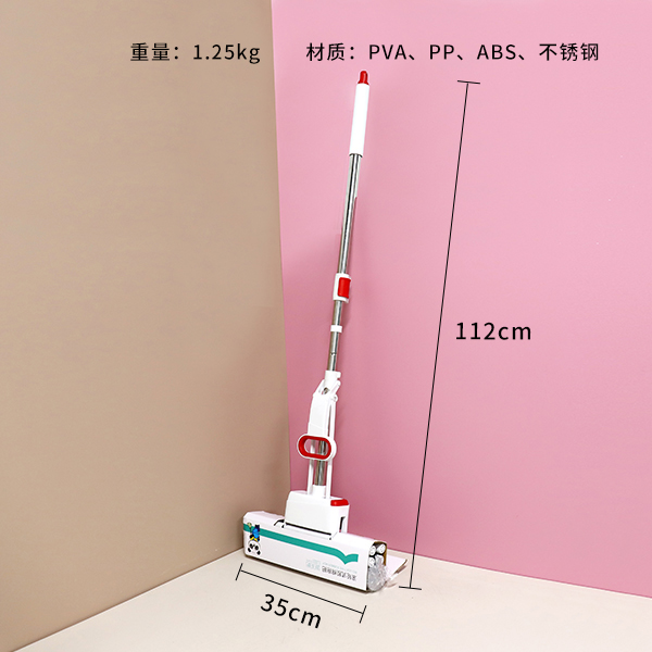 1163 roller rubber cotton mop 33CM (telescopic two rod) - Image 3